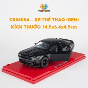 Xe thể thao cơ bắp Mỹ DCH (đen) - C55505A