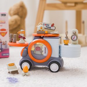 Xe thú cưng - Heo con đi cắm trại - HY-45C